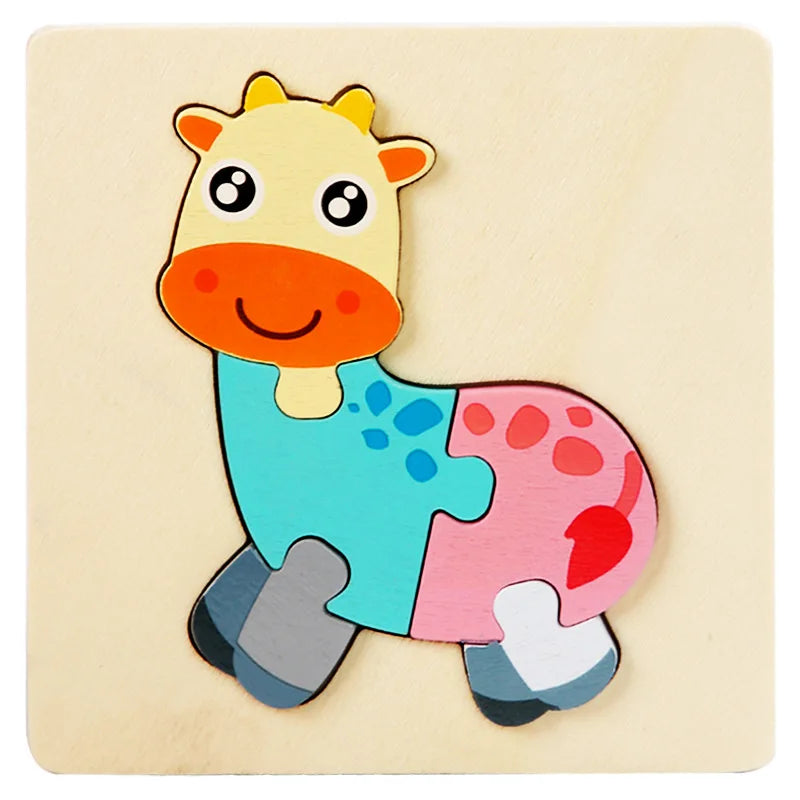 Kids Wooden Toys 3D