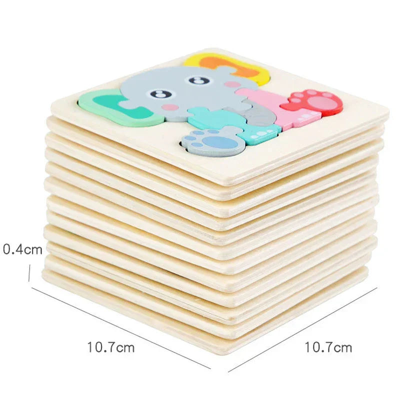 Kids Wooden Toys 3D