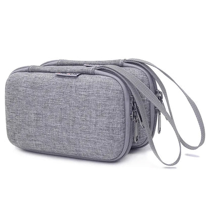 Hard Travel Electronic Organizer Case for Power Adapter Chargers Cables Power Bank USB Flash Disk SD Card Portable Accessories