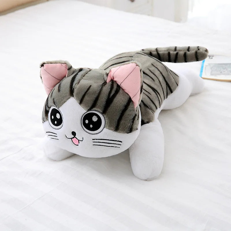 Cat Plush Toys Chi Chi's Cat Stuffed Doll Soft Animal Dolls Cheese Cat Stuffed Toys Dolls Pillow Cushion For Kids sweet cat doll