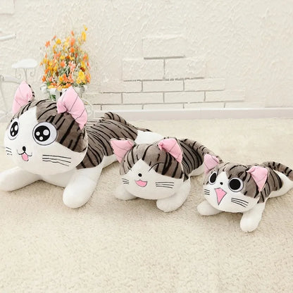Cat Plush Toys Chi Chi's Cat Stuffed Doll Soft Animal Dolls Cheese Cat Stuffed Toys Dolls Pillow Cushion For Kids sweet cat doll