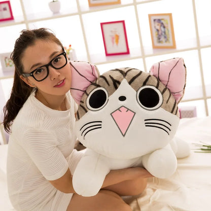 Cat Plush Toys Chi Chi's Cat Stuffed Doll Soft Animal Dolls Cheese Cat Stuffed Toys Dolls Pillow Cushion For Kids sweet cat doll