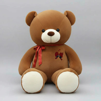 Giant Teddy Bear Plush Toy - 24/31/39 inch Stuffed Soft Bear with Bowknot Gift for Girlfriend