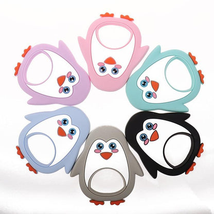 Unicorn Silicone Baby Teether Cartoon Animal BPA Free Rodents Teething  Shower Gifts Koala Penguin Owl Fox For Kids