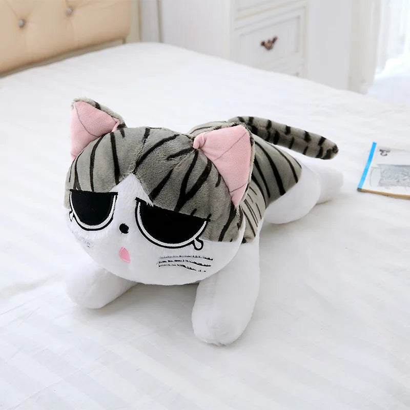 Cat Plush Toys Chi Chi's Cat Stuffed Doll Soft Animal Dolls Cheese Cat Stuffed Toys Dolls Pillow Cushion For Kids sweet cat doll