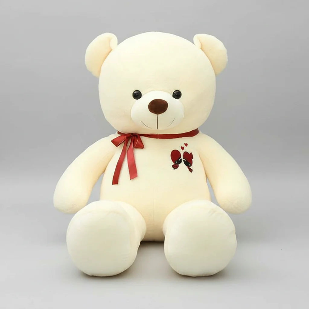 Giant Teddy Bear Plush Toy - 24/31/39 inch Stuffed Soft Bear with Bowknot Gift for Girlfriend