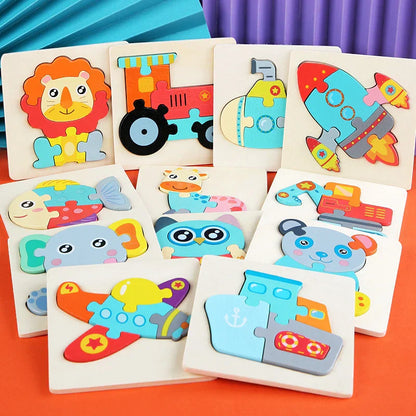 Kids Wooden Toys 3D