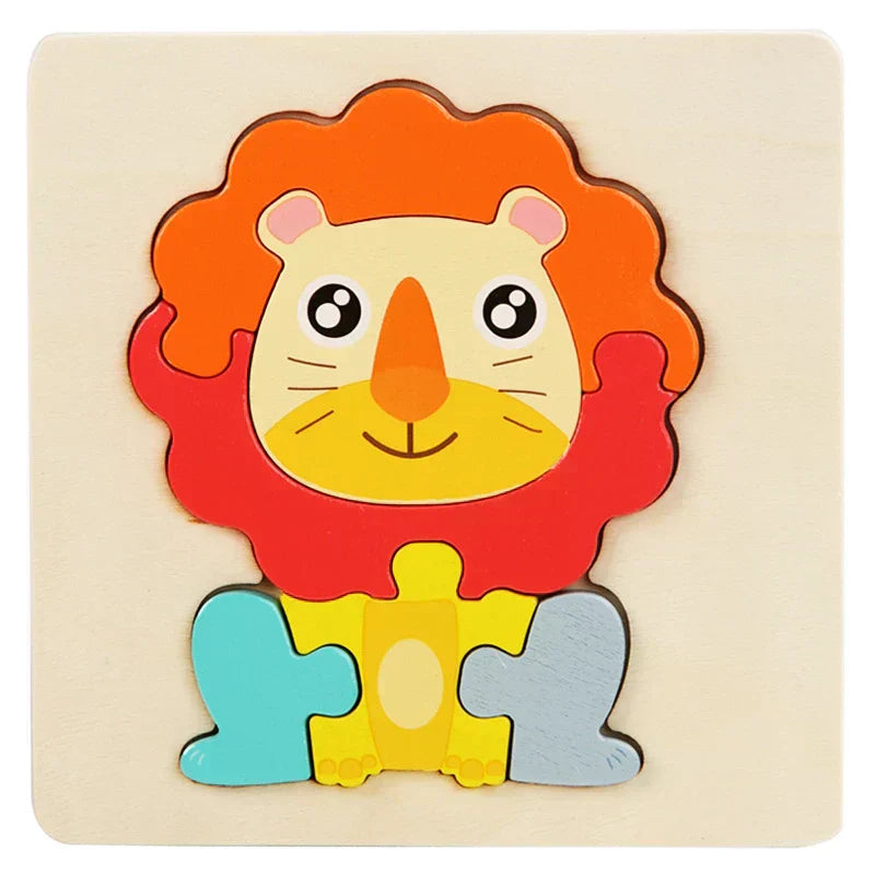 Kids Wooden Toys 3D