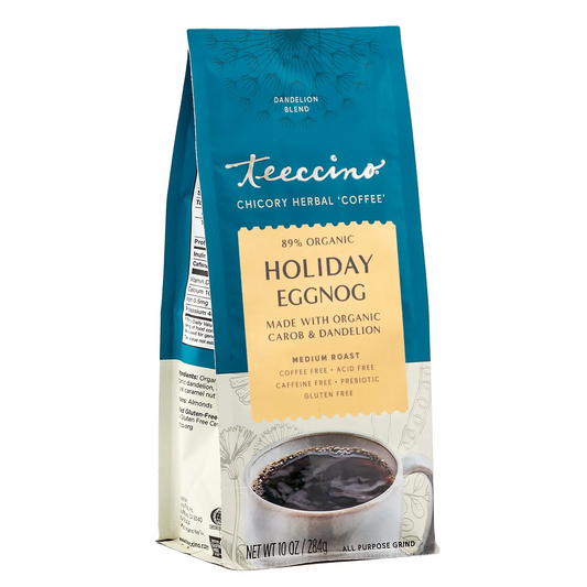 Café de hierbas sabor ponche de huevo navideño