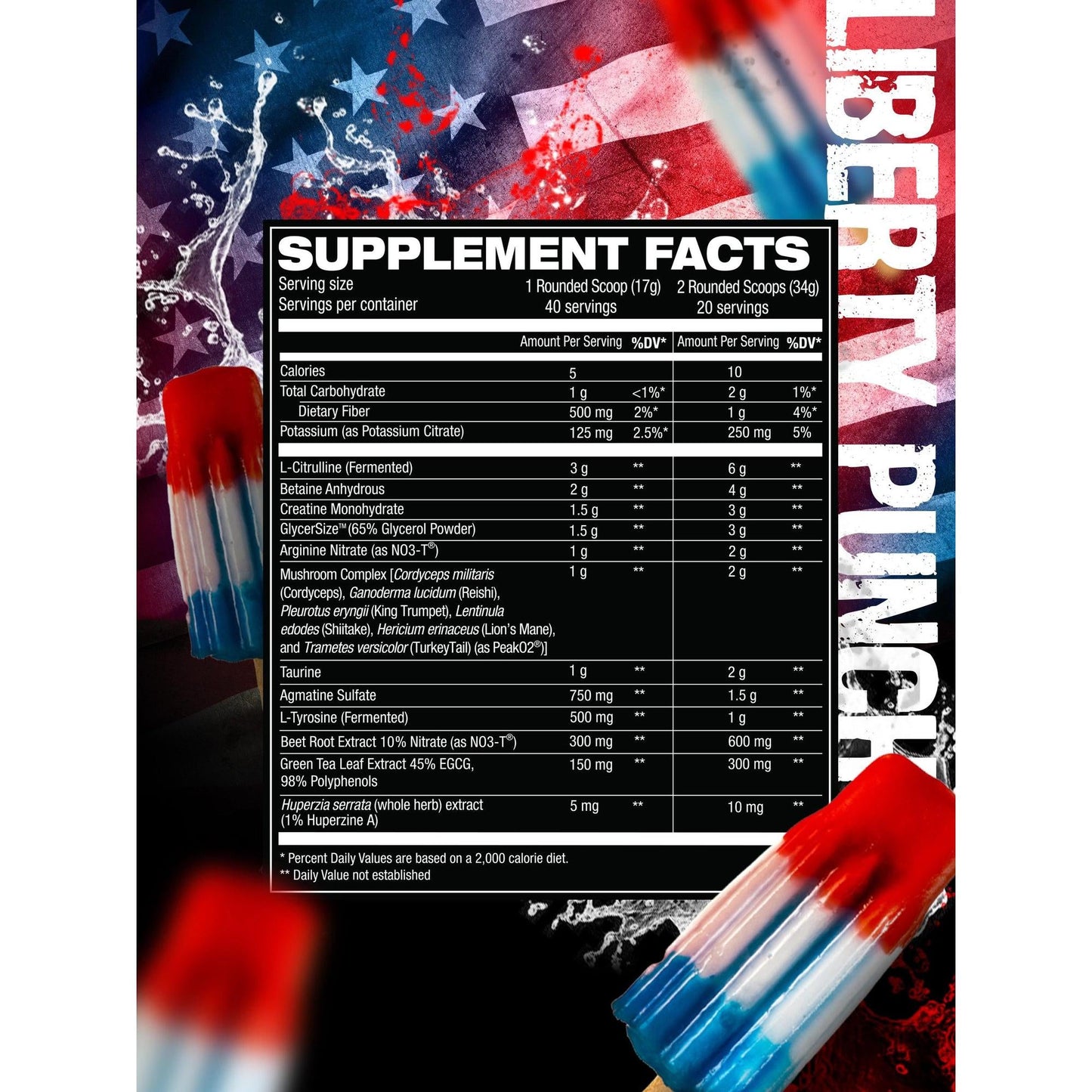 Hosstile Bloodshot Non-Stim Pump Pre-Workout