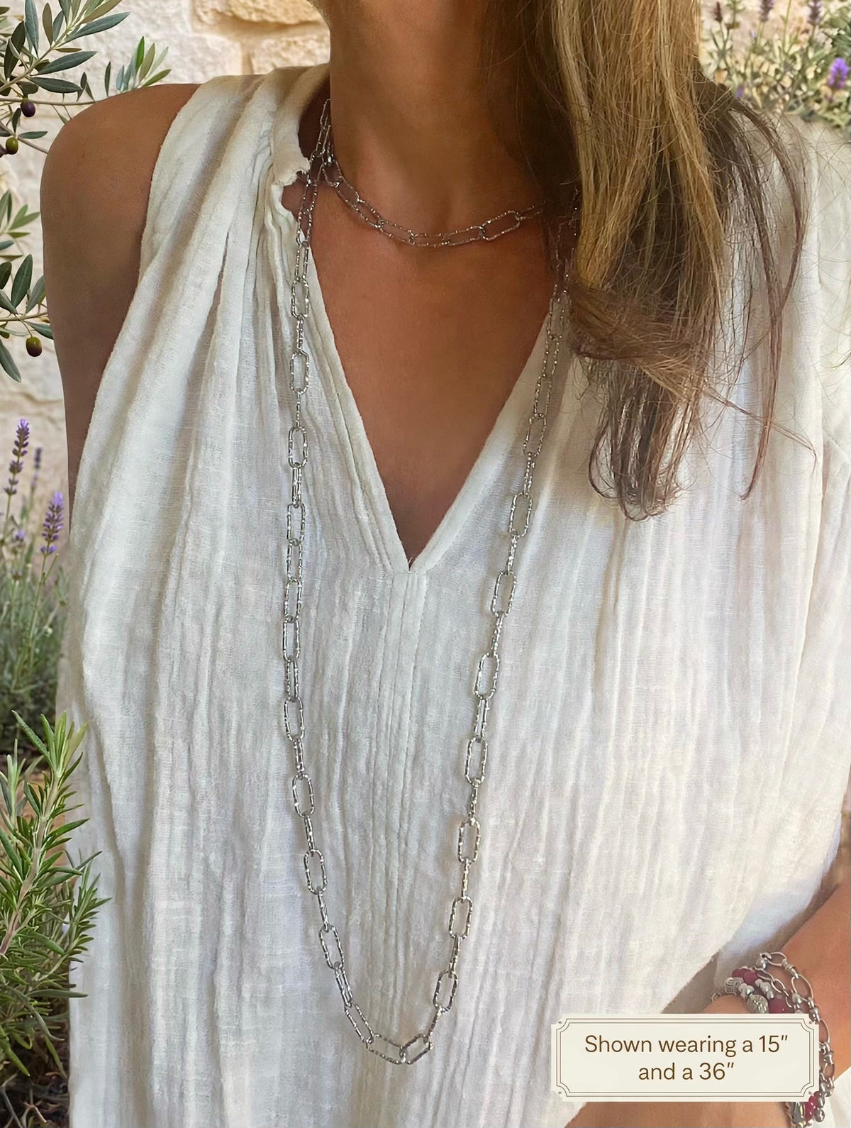 STATEMENT PAPERCLIP NECKLACE