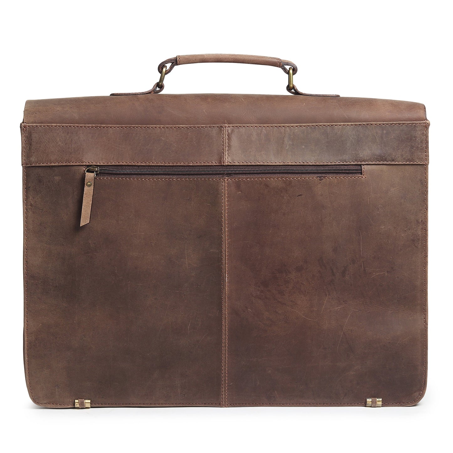 Buffalo Leather Messenger Bag