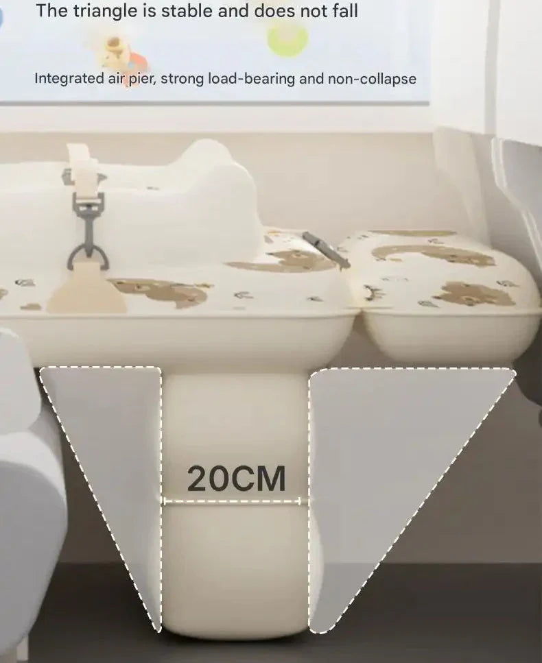 Inflatable Baby Bed - Portable Travel Bassinet for Newborns & Infants