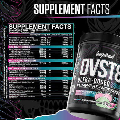 Inspired Nutraceuticals DVST8 25