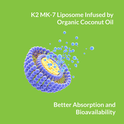 Liposomal Vitamin K2 MK-7 180mcg