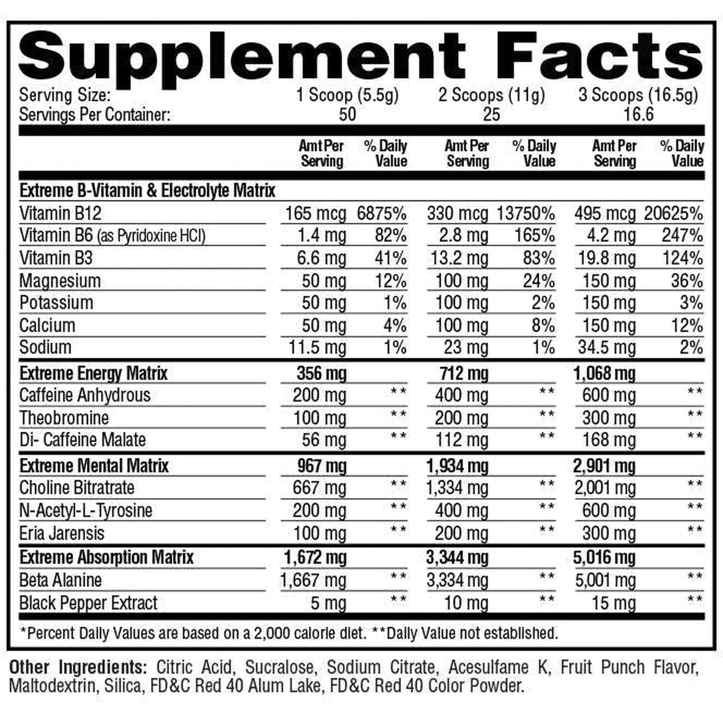 Metabolic Nutrition E.S.P. Extreme