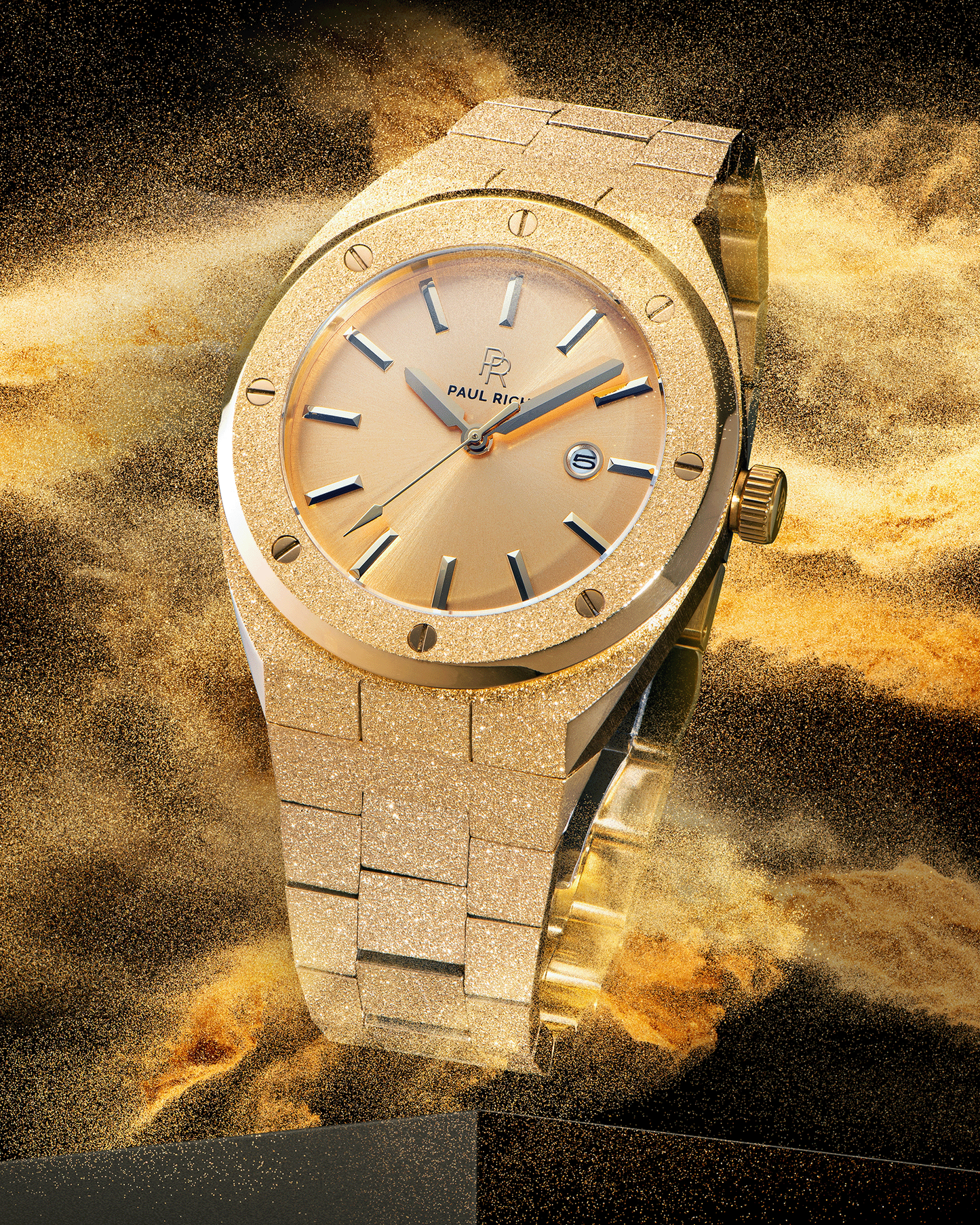 Frosted Midas Touch
