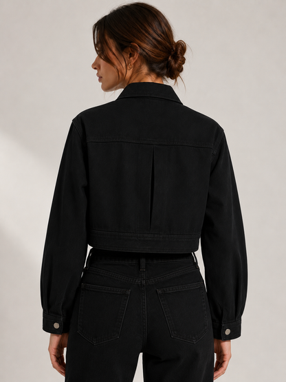 The Cropped Denim Jacket