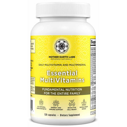 Mother Earth Labs Essential Daily Essentials - 120 Capsules