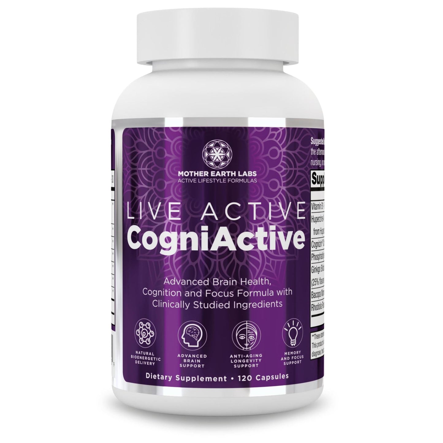 Mother Earth Labs Live Active - CogniActive