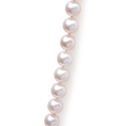 14K Yellow Gold 8.0x8.5mm Akoya Pearl Strand Necklace