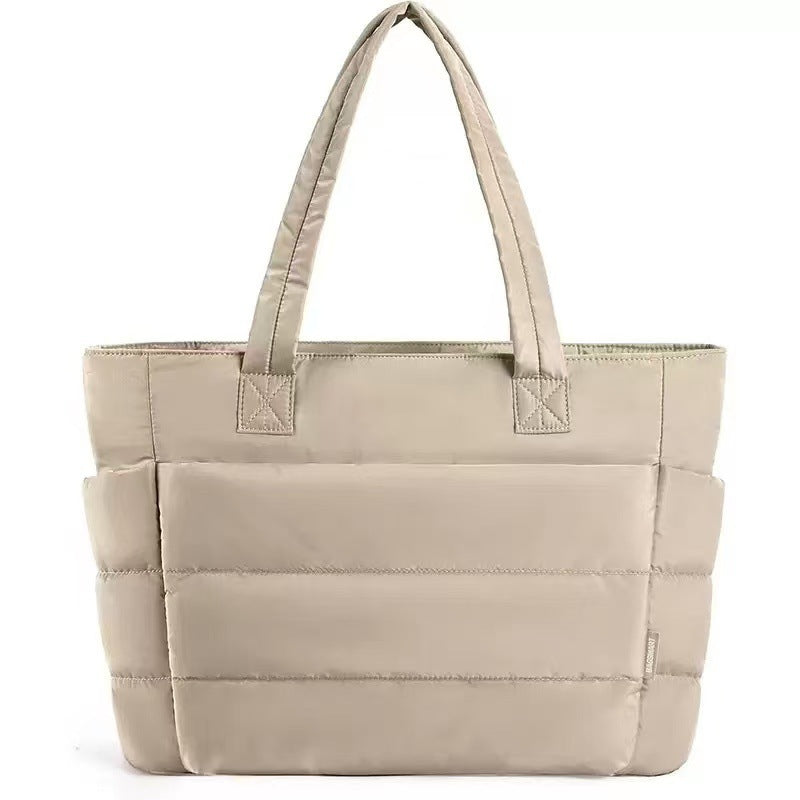 Lightweight Puffer Mommy Diaper Tote Bag