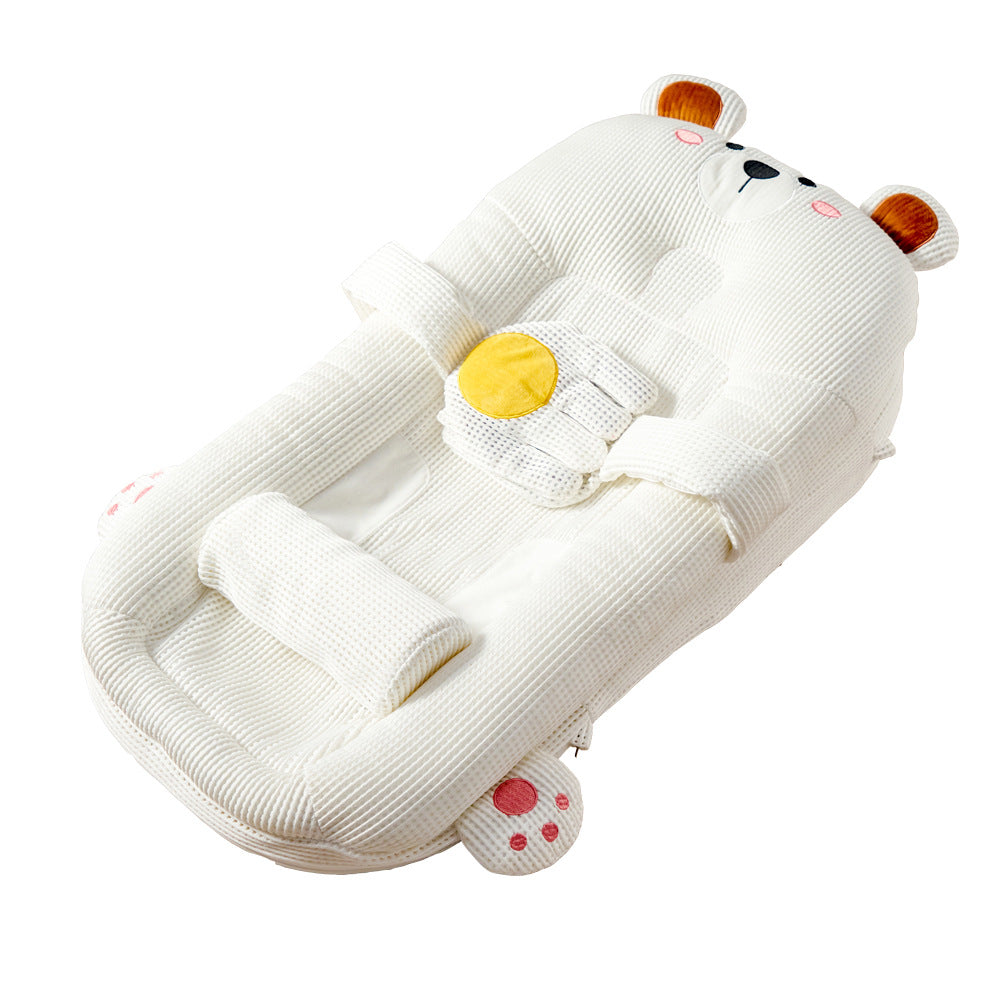 Smart Baby Lounger with Adjustable Anti-Reflux Incline and Gentle Patting Function MEACAOFG