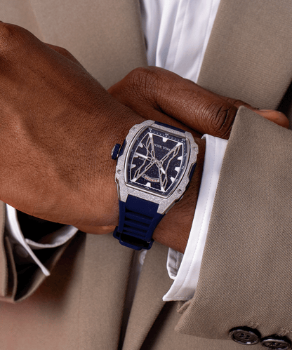 Astro Day & Date Lunar Silver