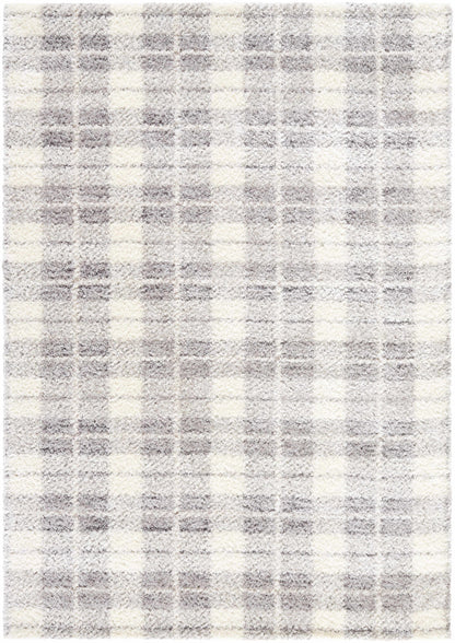 Anfisa Tan Luxe Shag Area Rug
