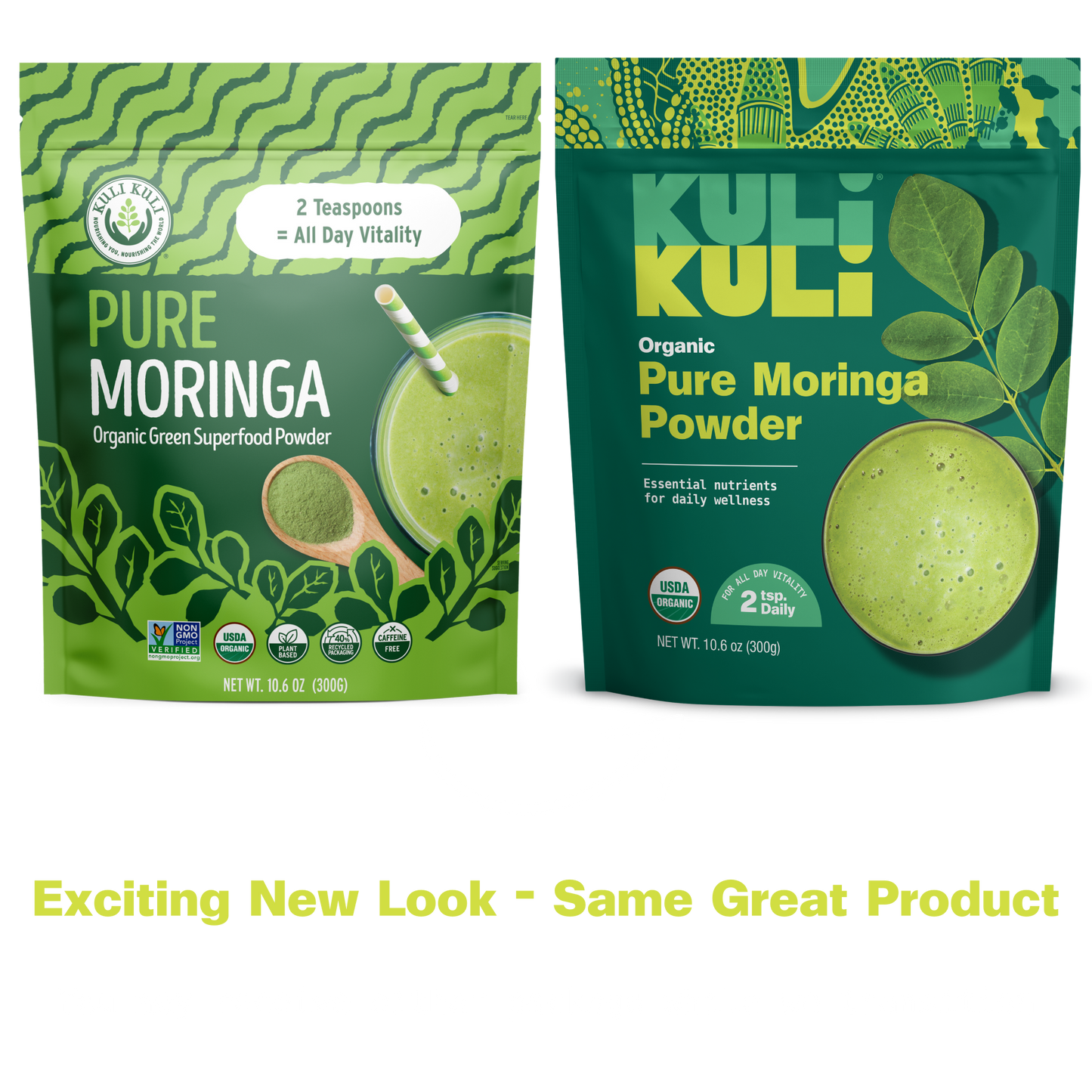 Organic Pure Moringa Powder (10.6 oz)