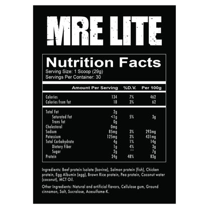 REDCON1 MRE Lite Whole Food Protein