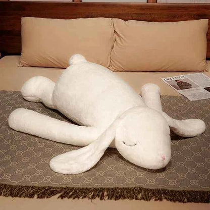 Giant Huggable Long Ears Bunny Plush Toy (35.4/47.2 in) - Soft Rabbit Stuffed Pillow Gift
