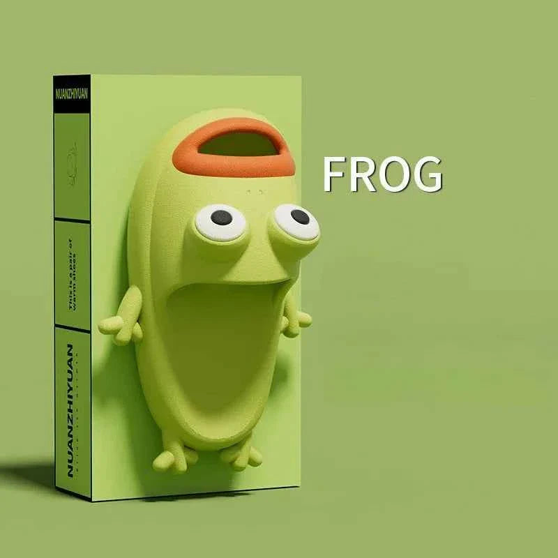 Frog House Slipper Cloud Woman Sandals Flip Flop Toad Soft
