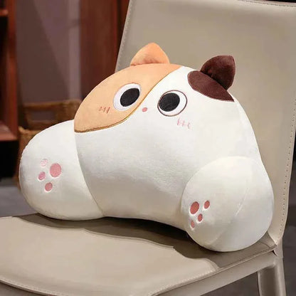 Thickened Cat Back Cushion Siamese Calico Cat Sofa Bed Home