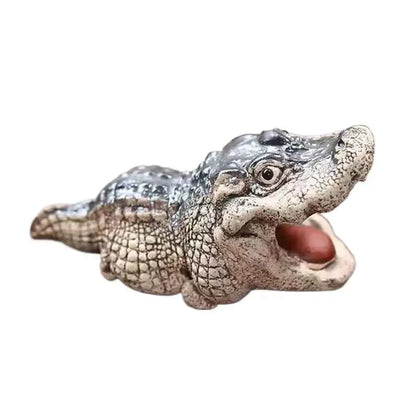 Mini Chubby Crocodile Figurine Realistic Little Gift