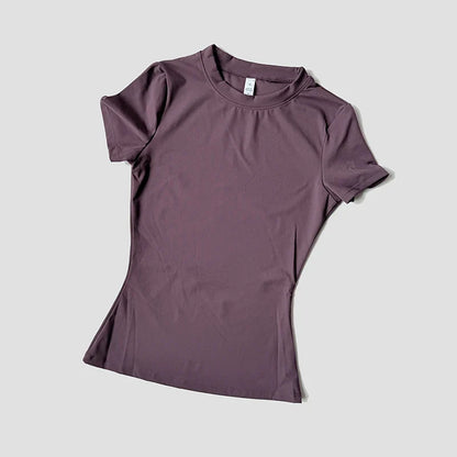 Seamless Moisture Wicking Yoga Shirt for Flexible Performance
