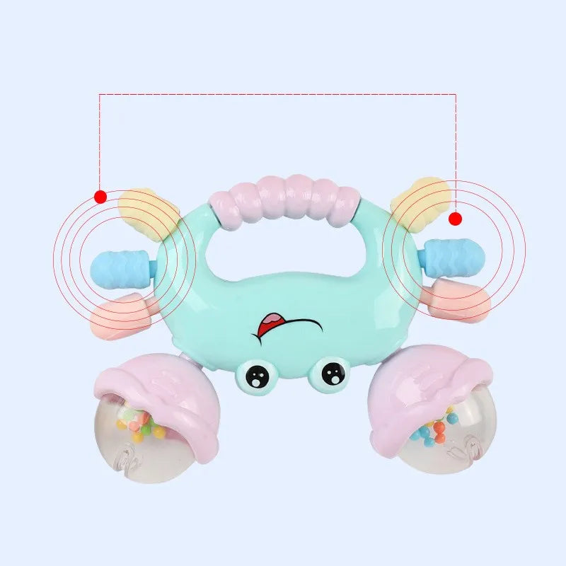 Crab Rattle Toys