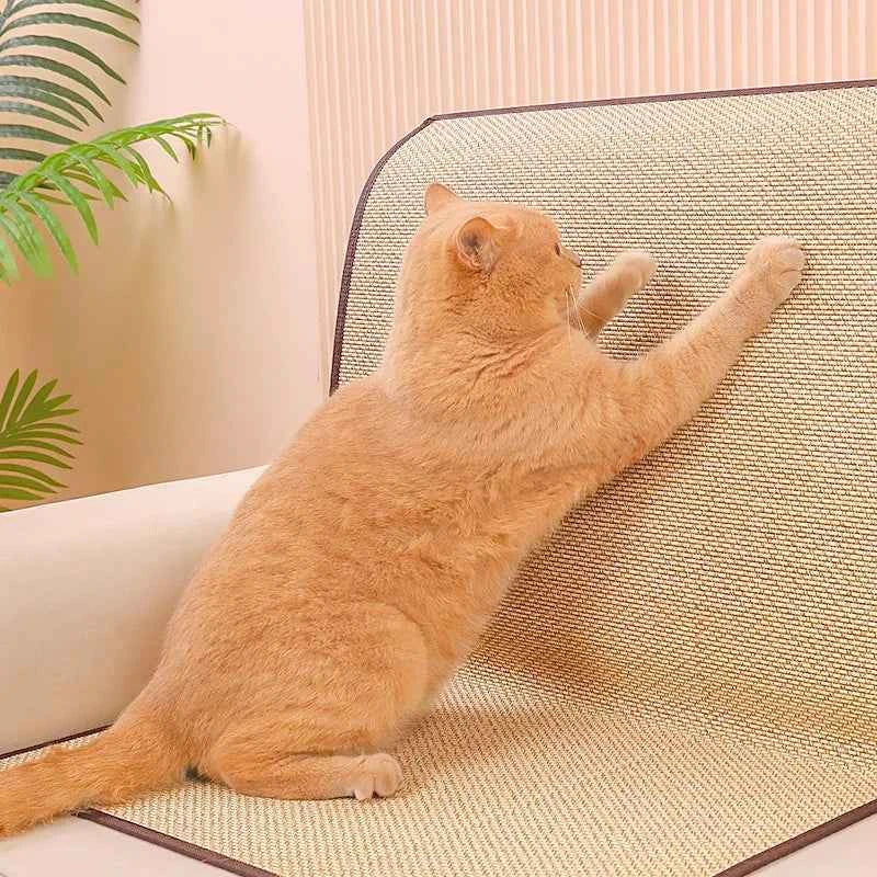 Cat Scratcher Sofa Protector Mat – Durable Couch Scratch Guard for Furniture Protection