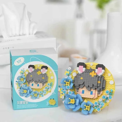 Flower Series Love & Deepspace Plush Keychain Cute Cartoon