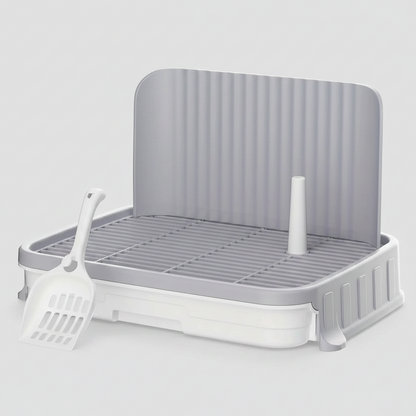 Indoor Dog Potty Training Tray – No Leak Design with High Protection Wall