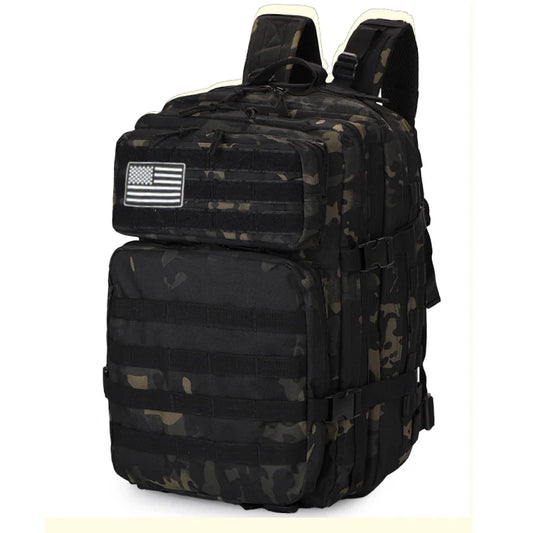 Mochila Táctica 25L/50L Bolsa Molle Bolsas Exteriores Mochila para Senderismo Camping Trekking Caza Pesca Bolsas de Gimnasio Mochilas