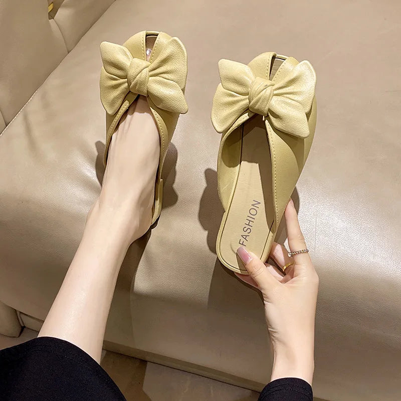 Women's Sandals Sweet Summer Sandals Shoes Women New Flat Sandals Beach Slippers For Summer Footwear Chaussures Femme