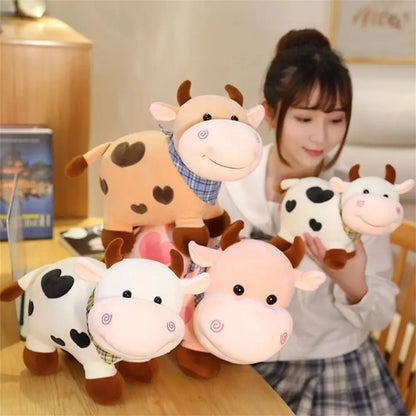 Toy Home Decoration Stuffed Animals Soft Stuffed Toy For Girls Animal Plush Doll Cow Plush Toy Cattle Plush Toy Bull Plush Doll