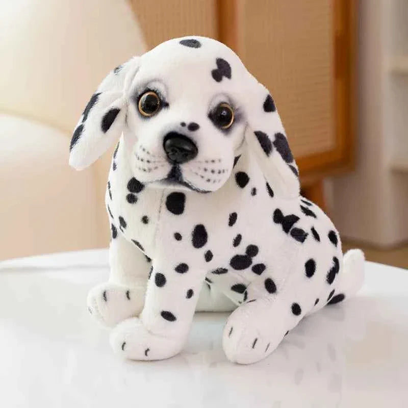 Kawaii Plush Dog Soft Toy (7.9 in) - Dalmatian/Bulldog/Chihuahua Stuffed Animal Gift