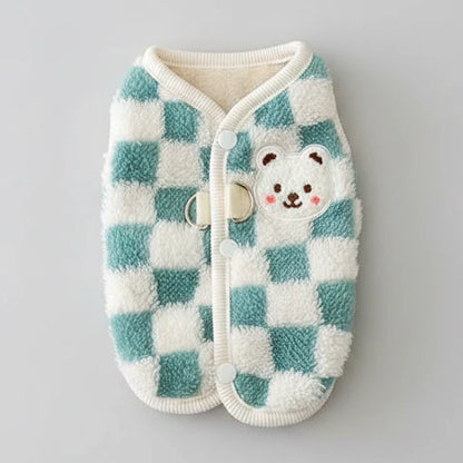 Warm Hairless Cat Sweater Vest – Soft Cardigan for Sphynx Cats