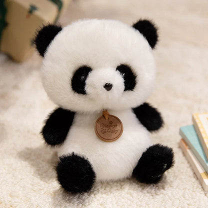 Cute Sitting Animals Red Panda Fox Sloth Cat Plush Toys Soft Plush Dolls Stuffed Capybara Pig Plushie Baby Toys Gifts for Kids