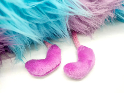 Creative Animal Soft Plush Doll Kids Cartoon Caterpillar Stuffed Plush Toys  Blue Purple Stuffed Animal Children Bedroom Decor