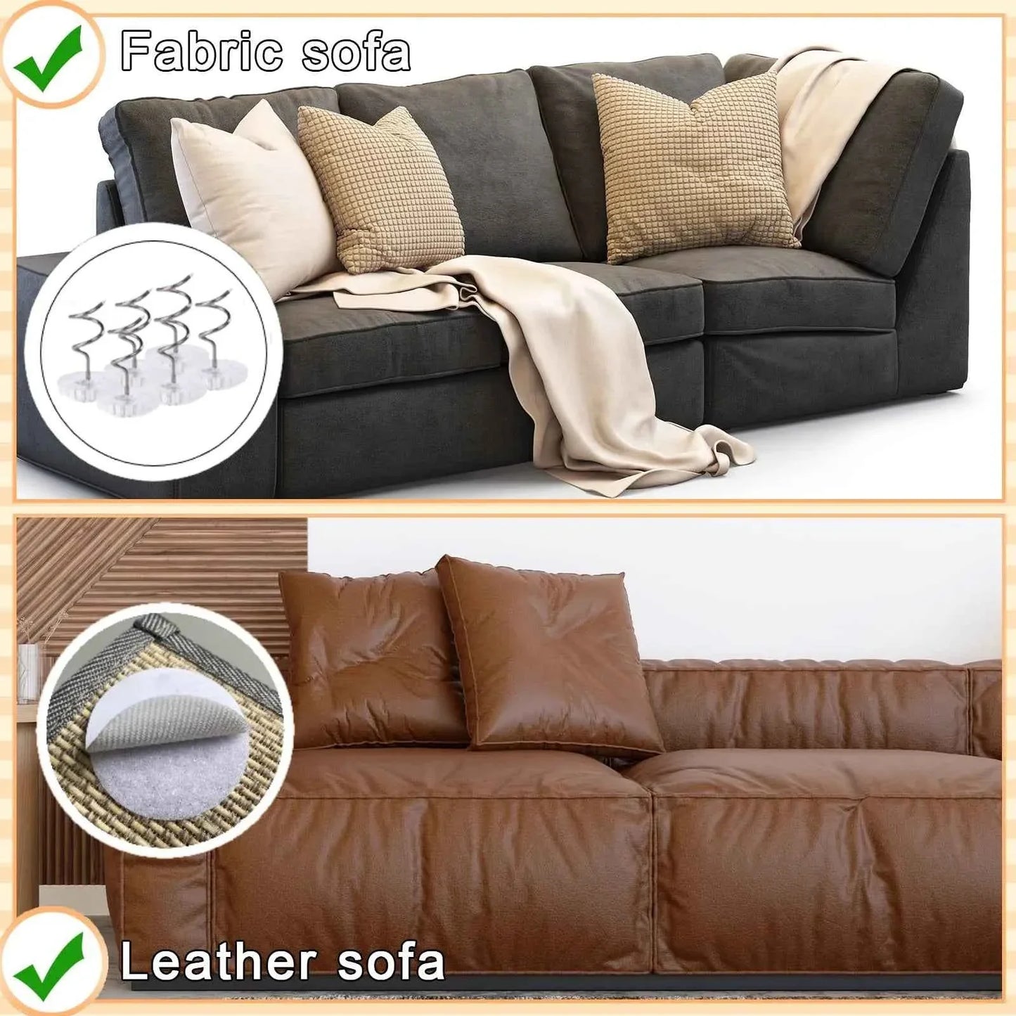 Cat Scratcher Sofa Protector Mat – Durable Couch Scratch Guard for Furniture Protection