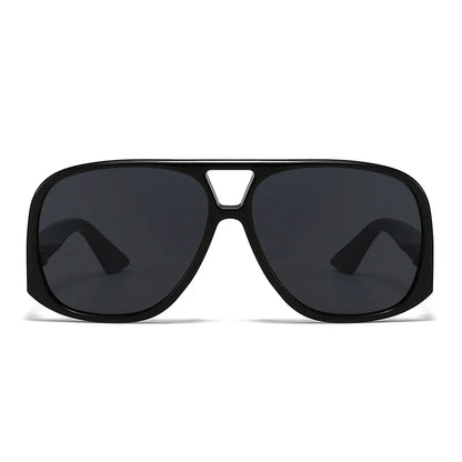 Hiking Camping Oversized Women Double Bridges Anti Light Glasses Fashion Outdoor Driving Eyeglasses Beach Travel UV400 Shades