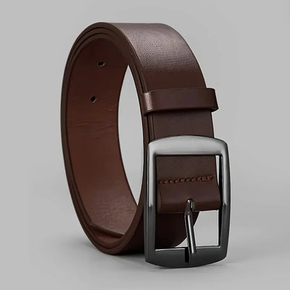 Fashion Luxury Belt for Men PU Leather Belt Metal Pin Buckle High Quality Brand Designer Waist Strap Belt For Jeans Women's Belt